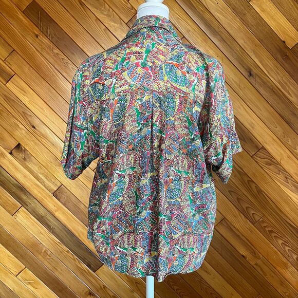 Vintage Rainbow Fish Party Shirt - Picture 5 of 5